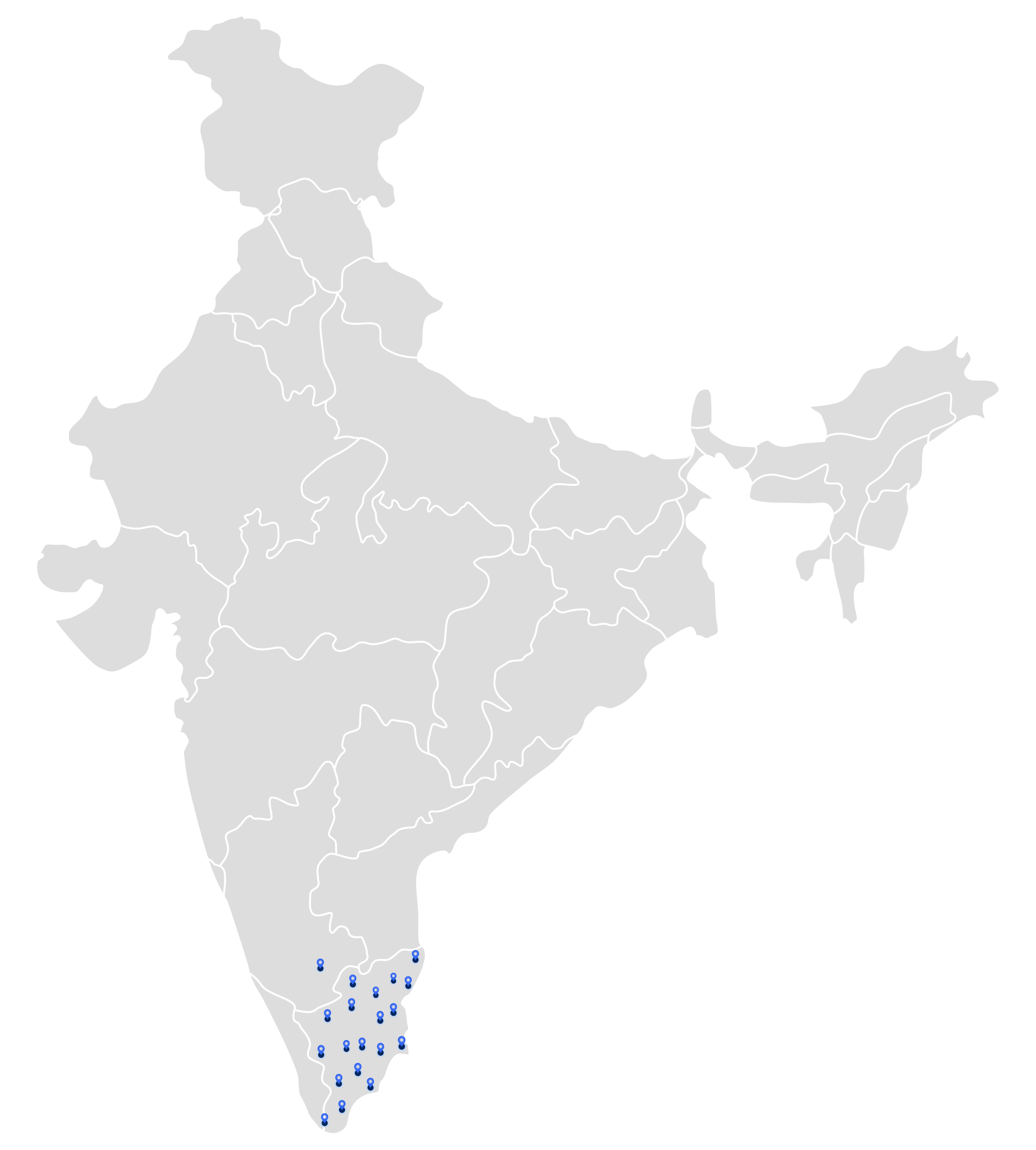 Tamil Nadu Map